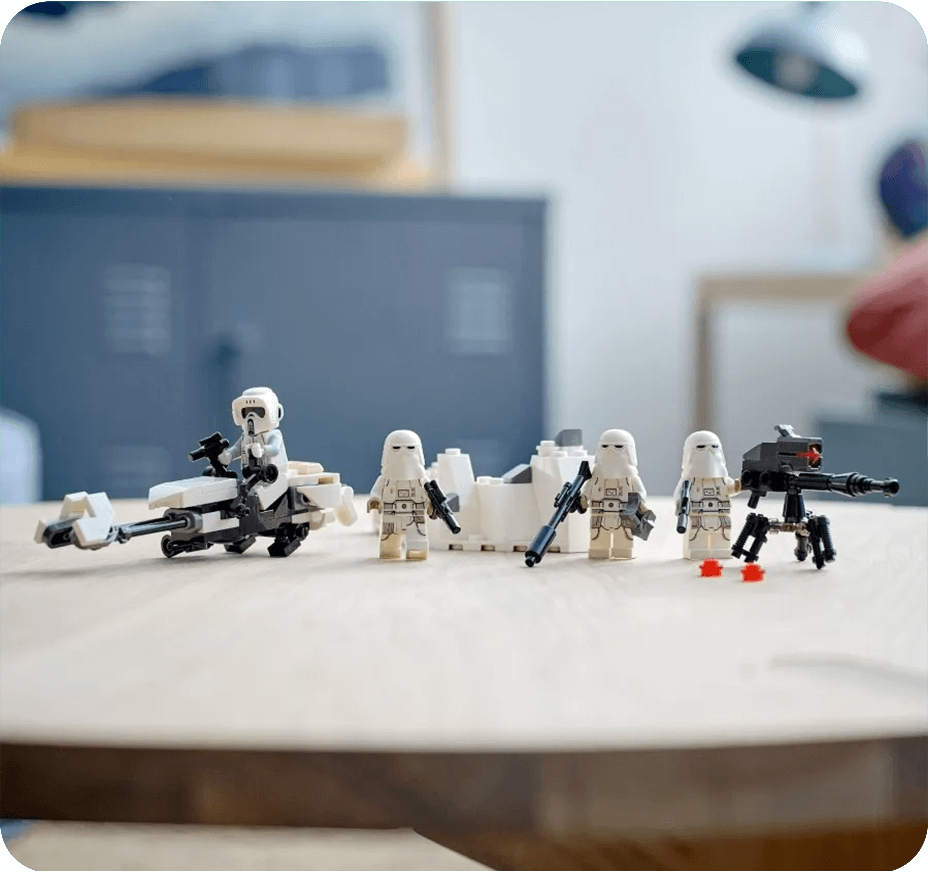 Klocki LEGO Star Wars 75320 Zestaw bitewny ze szturmowcem śnieżnym